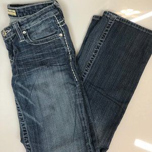 Big Star sweet boot ultra-low rise jeans (size 28)
